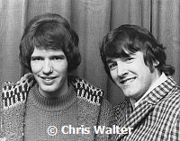 Gary Leeds (Walker) and P J Proby 1966<br> Chris Walter
