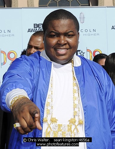Photo of Sean Kingston by Chris Walter , reference; sean-kingston-4656a,www.photofeatures.com