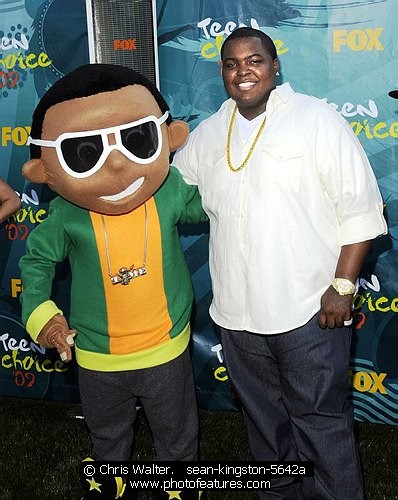 Photo of Sean Kingston by Chris Walter , reference; sean-kingston-5642a,www.photofeatures.com