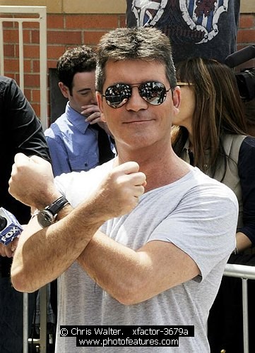 Photo of Simon Cowell by Chris Walter , reference; xfactor-3679a,www.photofeatures.com