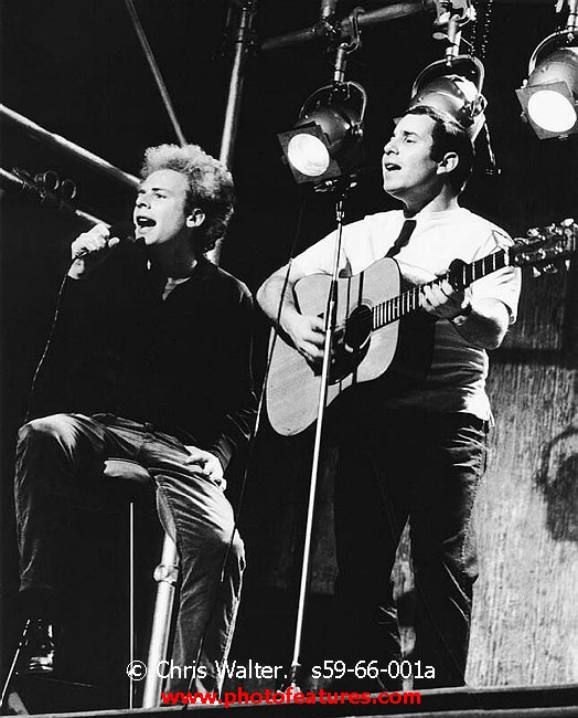 Photo of Simon and Garfunkel for media use , reference; s59-66-001a,www.photofeatures.com