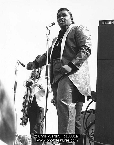 Photo of Solomon Burke by Chris Walter , reference; b18001a,www.photofeatures.com
