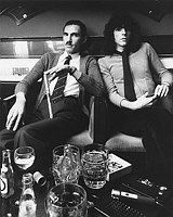 Photo of Sparks 1974 Ron mael and Russell Mael<br> Chris Walter<br>