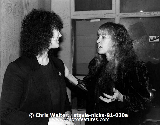 Photo of Stevie Nicks for media use , reference; stevie-nicks-81-030a,www.photofeatures.com