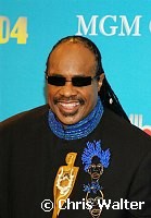Stevie Wonder<br>in the Press Room of 2004 Billboard Music Awards at MGM Grand in Las Vegas, December 8th 2004. Photo by Chris Walter/Photofeatures.