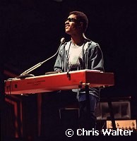 Stevie Wonder early 1970's<br><br> Chris Walter