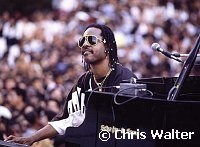 Stevie Wonder 1985<br> Chris Walter