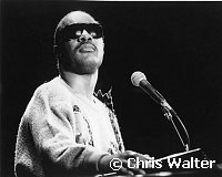 Stevie Wonder  1986<br> Chris Walter