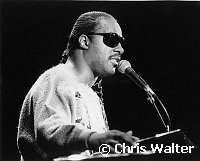 Stevie Wonder 1986<br> Chris Walter