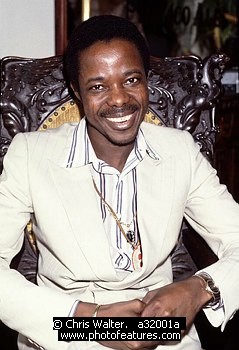 Photo of King Sunny Ade by Chris Walter , reference; a32001a,www.photofeatures.com