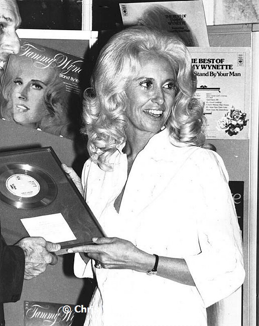 Photo of Tammy Wynette for media use , reference; w23001a,www.photofeatures.com