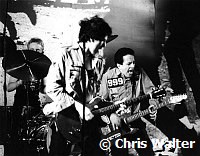 The Clash 1977 Mick Jones and Joe Strummer<br> Chris Walter<br>