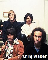 The Doors 1968 Ray Manzarek, Jim Morrison, Robbie Krieger and John Densmore at Top Of The Pops<br> Chris Walter<br>
