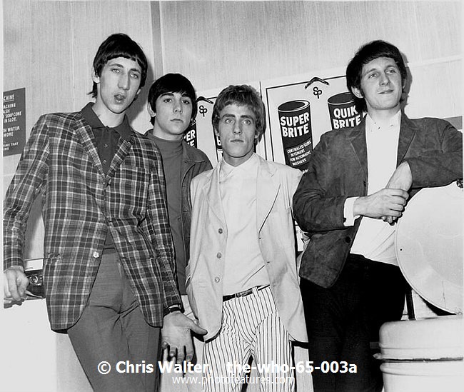 Photo of The Who for media use , reference; the-who-65-003a,www.photofeatures.com
