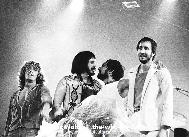 Photo of The Who for media use , reference; the-who-74-071a,www.photofeatures.com