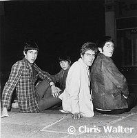 The Who 1966 Pete Townshend, Keith Moon, Roger Daltrey and John Entwistle <br> Chris Walter<br>