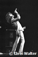 The Who 1971 Roger Daltrey at The Rainbow<br> Chris Walter<br>