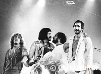 The Who 1974 Roger Daltrey, John Entwistle, Keith Moon and Pete Townshend at Charlton