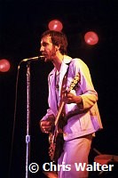 The Who 1976 Pete Townshend at Charlton<br> Chris Walter
