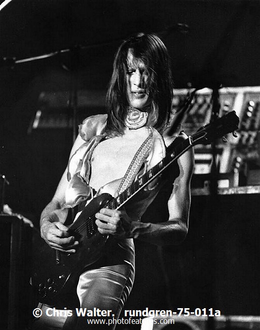 Photo of Todd Rundgren for media use , reference; rundgren-75-011a,www.photofeatures.com