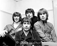Photo of The Troggs 1966 Ronnie Bond, Reg Presley, Pete Staples and Chris Britton<br> Chris Walter<br>