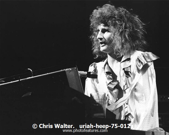Photo of Uriah Heep for media use , reference; uriah-heep-75-012a,www.photofeatures.com