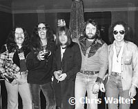 Uriah Heep 1977 Mick Box, Ken Hensley, Trevor Bolder, Lee Kerslake and John Lawton