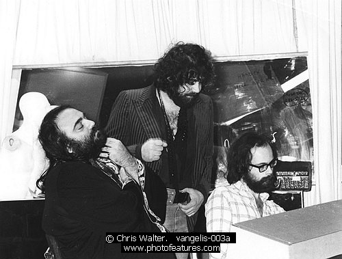Photo of Vangelis by Chris Walter , reference; vangelis-003a,www.photofeatures.com