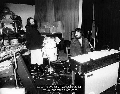 Photo of Vangelis by Chris Walter , reference; vangelis-004a,www.photofeatures.com