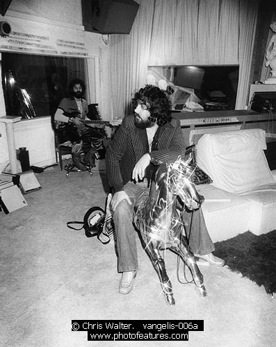 Photo of Vangelis Photo of Vangelis by Chris Walter , reference; vangelis-006a,www.photofeatures.com