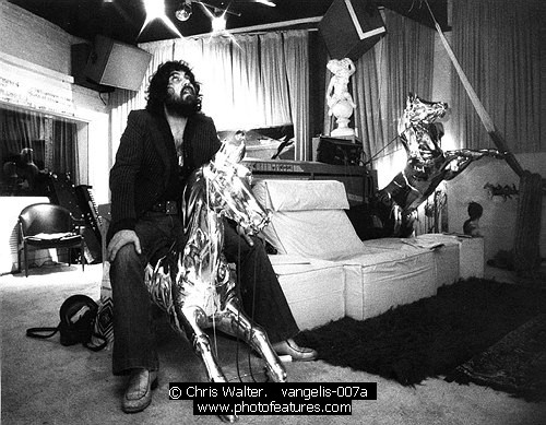 Photo of Vangelis Photo of Vangelis by Chris Walter , reference; vangelis-007a,www.photofeatures.com