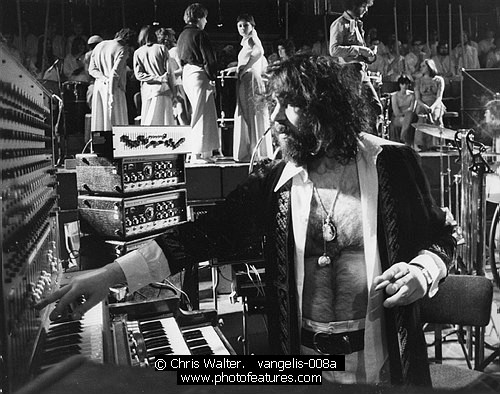 Photo of Vangelis by Chris Walter , reference; vangelis-008a,www.photofeatures.com