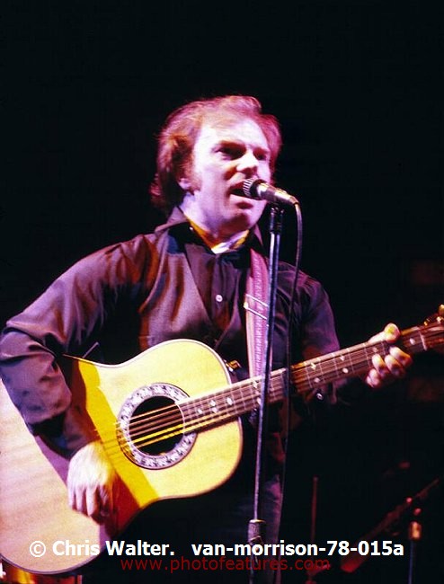 Photo of Van Morrison for media use , reference; van-morrison-78-015a,www.photofeatures.com