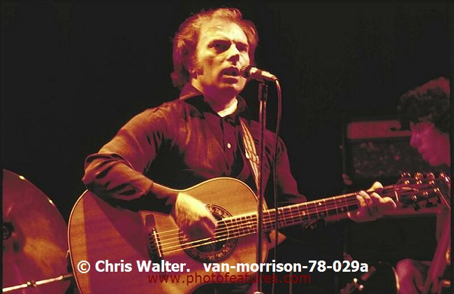 Photo of Van Morrison for media use , reference; van-morrison-78-029a,www.photofeatures.com
