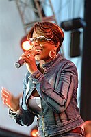 Photo of Mary J Blige at 102.7 KIIS-FM's 2002 Wango Tango