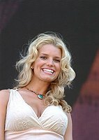 Photo of Jessica Simpson at 102.7 KIIS-FM's 2002 Wango Tango