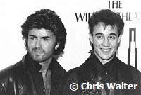 Wham 1985 George Michael and Andrew Ridgely<br> Chris Walter<br>