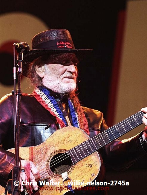 Photo of Willie Nelson for media use , reference; willie-nelson-2745a,www.photofeatures.com