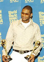 Photo of Usher at the 2004 World Music Awards at Thomas & Mack Arena in Las Vegas 15th September 2004. Photo by Chris Walter/Photofeatures