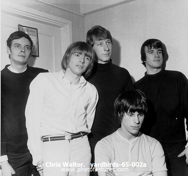 Photo of Yardbirds for media use , reference; yardbirds-65-002a,www.photofeatures.com