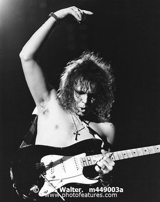 Photo of Yngwie Malmsteen for media use , reference; m449003a,www.photofeatures.com